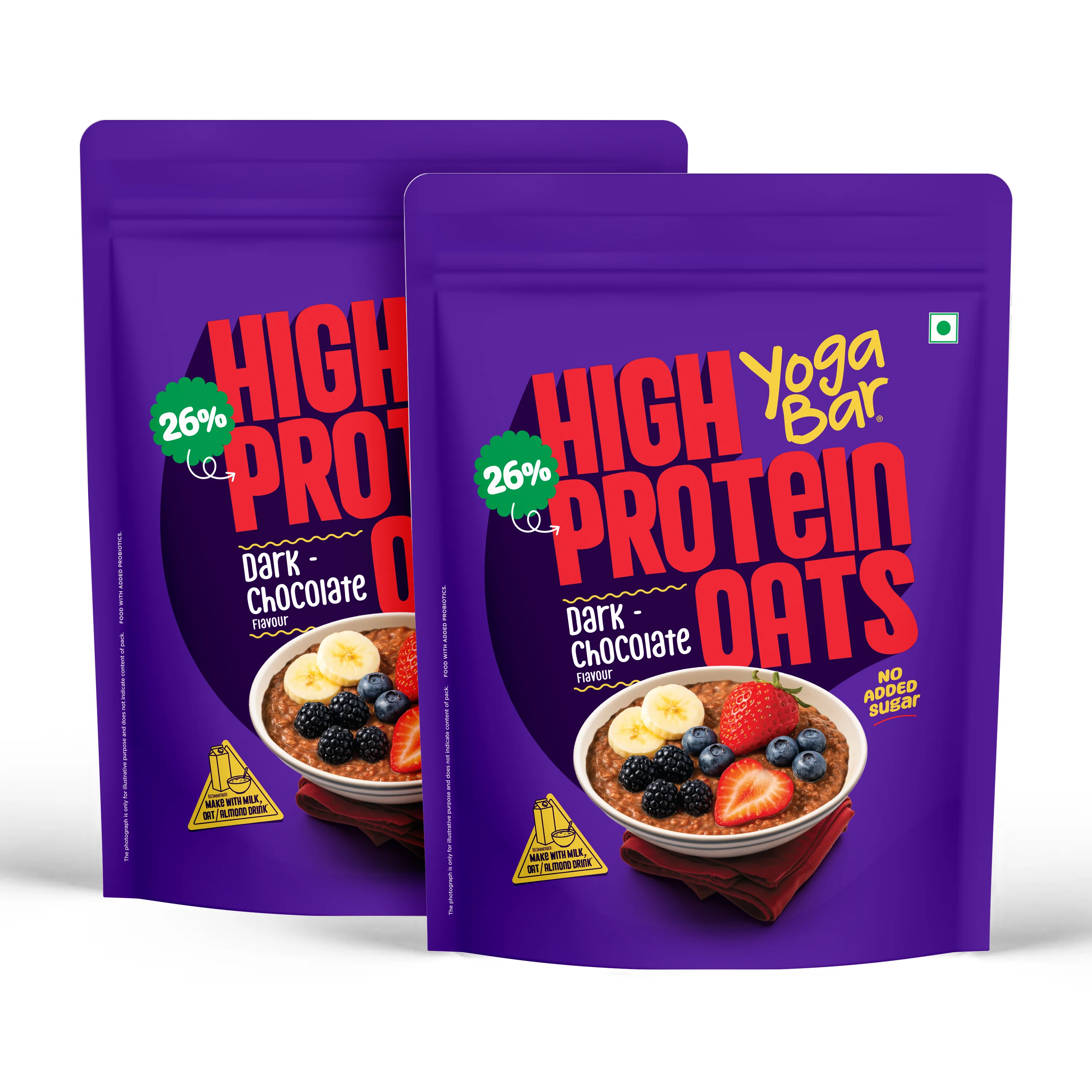 26g High Protein Oats Dark Chocolate - Image 6